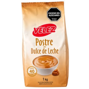Postre Velez Dulce de Leche x 1 kilogramo