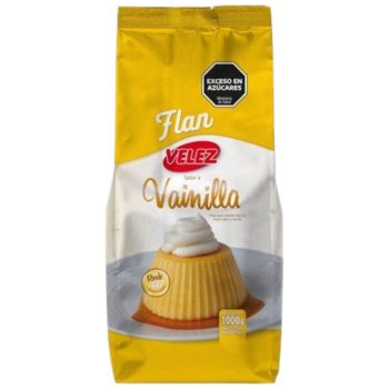Flan Velez Vainilla x 1 kilogramo