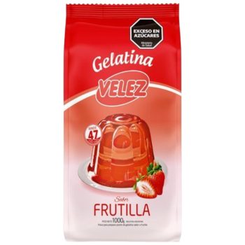 Gelatina Velez Frutilla x 1 kilogramo