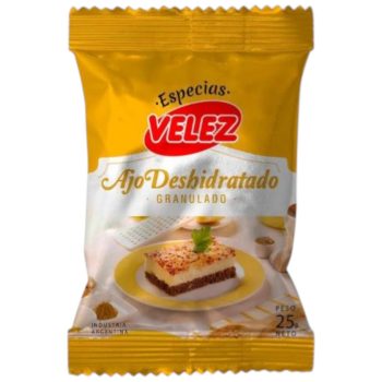 Ajo Deshidreatado Granulado Velez x 25 gramos