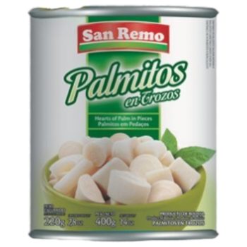 Palmitos San Remo Trozos x 400 gramos