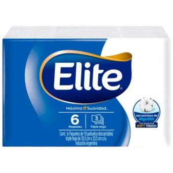 Pack de Pañuelos Elite x 6 unidades