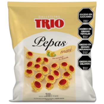 Trio Mini Pepas x 300 gramos