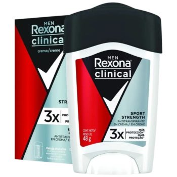 Desodorante Clinical Sport Crema ROJO