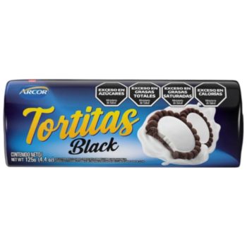 Tortitas Black Arcor x 125 gramos