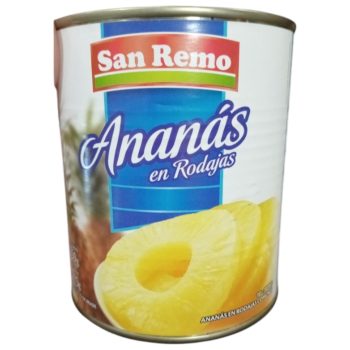 Anana Rodajas San Remo x 850 gramos