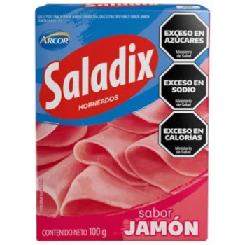 Caja de Saladix Jamon x 100 gramos