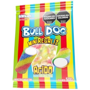 Bull Dog Regaliz MINI Tutti x 500 gramos