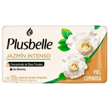 Jabon Individual de Tocador Plusbelle Jazmin x 120 gramos
