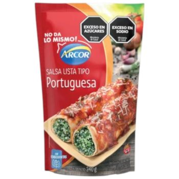 Salsa Arcor Portuguesa x 340 gramos
