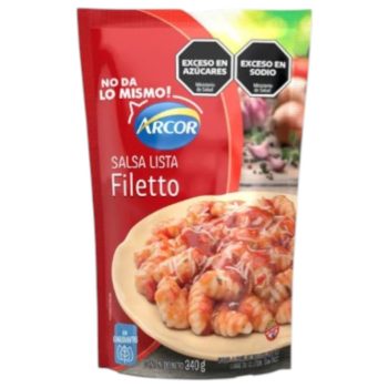 Salsa Arcor Filetto x 340 gramos