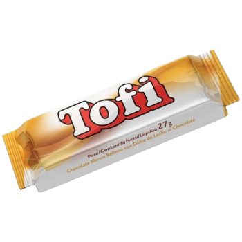 Chocolate Tofi Blanco Relleno x 27 gramos