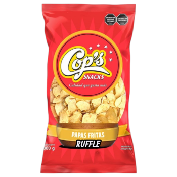 Papas Fritas Ruffle Cops x 800 gramos