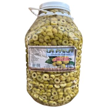 Aceitunas La Paila Rodajas x 5 kilogramos