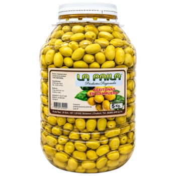 Aceitunas La Paila Nº1 x 5 kilogramos