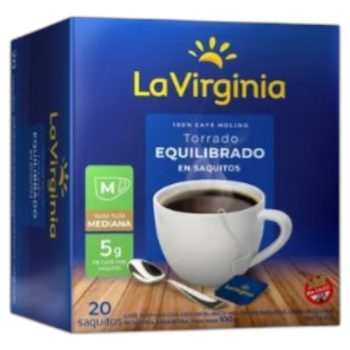 Cafe La Virginia en Saquito x 20 unidades