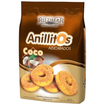 Riedmar Anillos Coco x 400 gramos