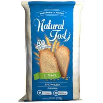 Tostadas Naturaltost Mesa x 200 gramos