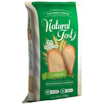 Tostadas Naturaltost Verde x 200 gramos