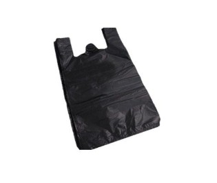 Bolsas Camiseta Inpla Eco Negra 40x50