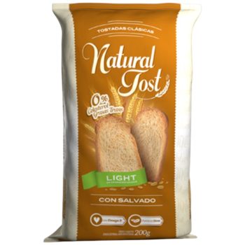 Tostadas Naturaltost Salvado x 200 gramos
