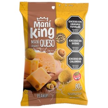 Mani King Saborizado Queso x 80 gramos