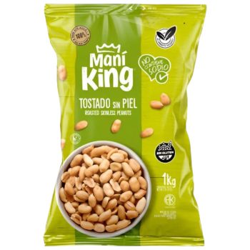 Mani King Tostado sin Piel x 1 kilogramo