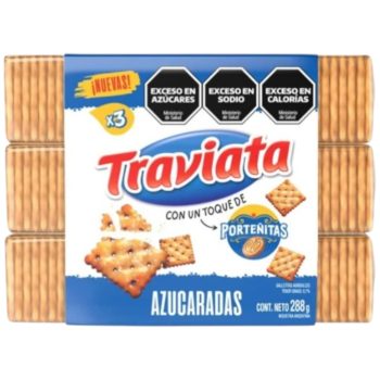 Pack por 3 de Traviata Porteñitas Agrupadas x 96 gramos