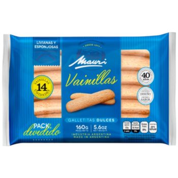 Vainillas Mauri x 160 gramos