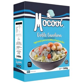 Arroz Mocovi Doble Carlina CAJA x 500 gramos