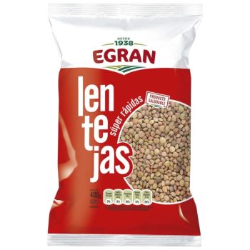 Lentejas Egran x 400 gramos