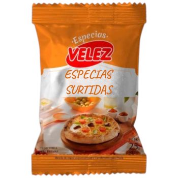 Especias Surtidas Velez x 25 gramos
