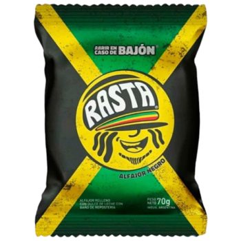 Alfajor Rasta Negro x 70 gramos